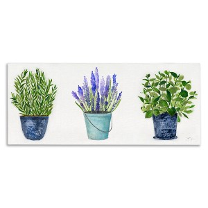 Stupell Industries Varied Potted Plants & Herbs, 48" x 20" - 1 of 4