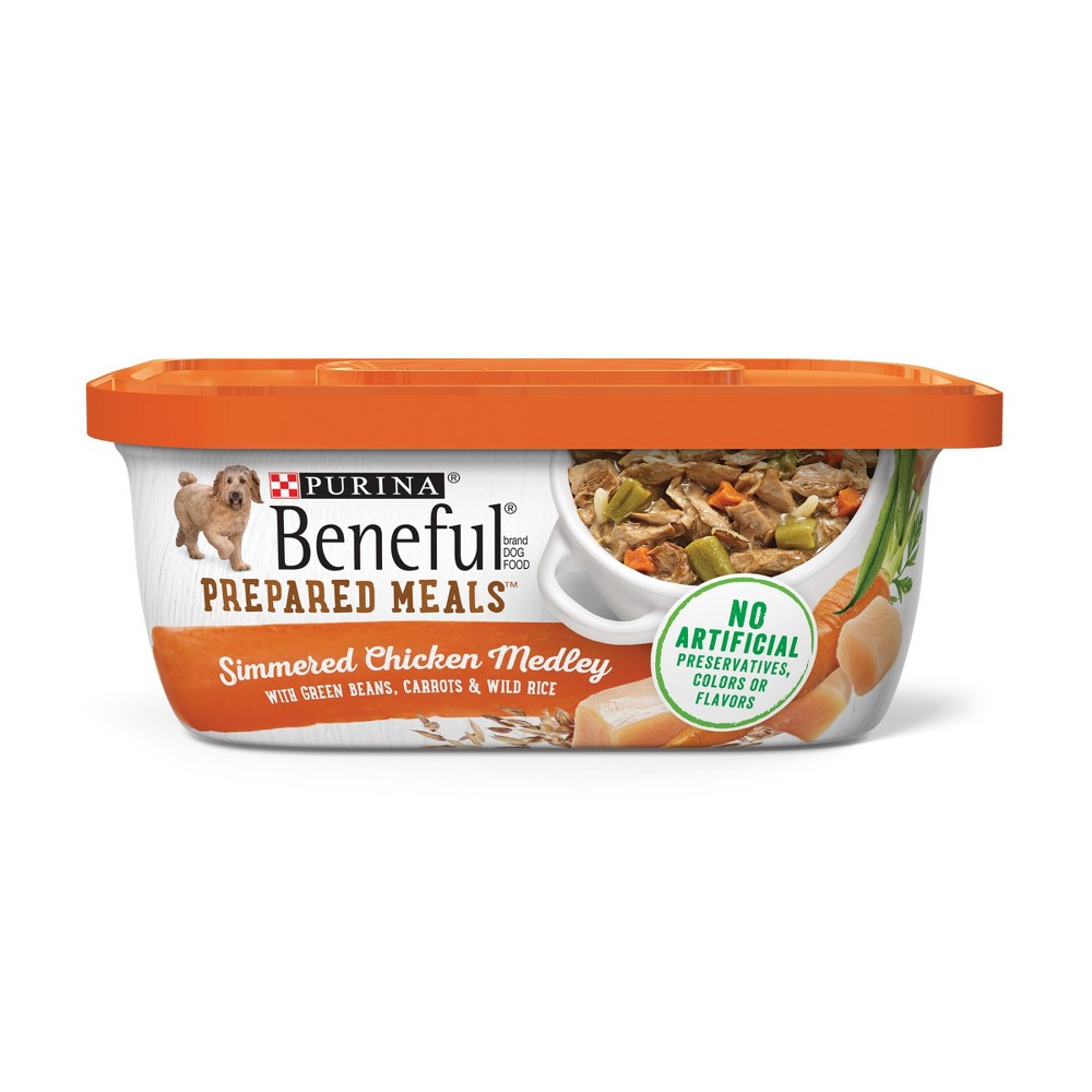 UPC 017800109741 product image for Beneful Prepared Meals (Chicken Medley with Green Beans, Carrots & Wild Rice) -  | upcitemdb.com