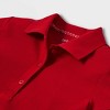 Girls' Short Sleeve Pique Uniform Polo Shirt - Cat & Jack™ - 3 of 3