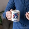 America 1776 Land of the Free Mug, Vintage 4th of July Gift| OrnamentallyYou - 4 of 4