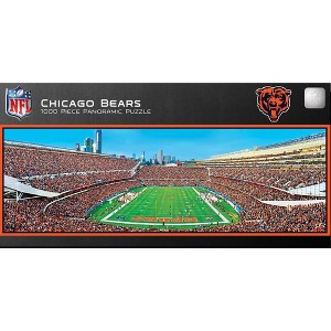 MasterPieces 1000 Piece Sports Panoramic Jigsaw Puzzle - NFL Chicago Bears Endzone View. - 1 of 4