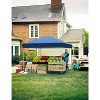 10x10 Pop Up Canopy with Removable 4 Sidewalls - Easy Up Camping Tent with One Button Push Setup for Deck, Garden, Sports, Beach, Party - 4 of 4