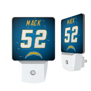 NFL Los Angeles Chargers Players Game Tactic Night Light 2-Pack - 1 of 4