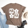 Simply Sage Market Women's Mama Square Flower Grunge Short Sleeve Garment Dyed Tee - 3 of 4