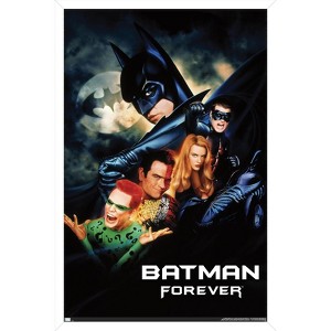 Trends International DC Comics Movie Batman Forever - One Sheet Framed Wall Poster Prints - 1 of 4