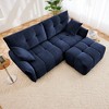 78.7" Chenille Modular L-Shaped Sectional Sofa with High-Resilience Cushions and Ottoman for Small Living Room - 2 of 4