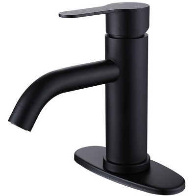BWE Single Hole Single-Handle Bathroom Faucet