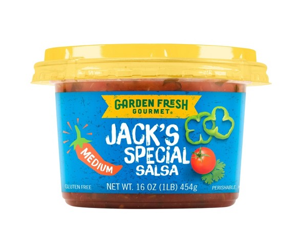 Garden Fresh Gourmet Jack's Special Medium Hot Salsa - 16oz