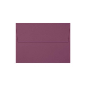 LUX A7 Invitation Envelopes 5 1/4 x 7 1/4 50/Box Vintage Plum LUX-4880-104-50 - 1 of 3