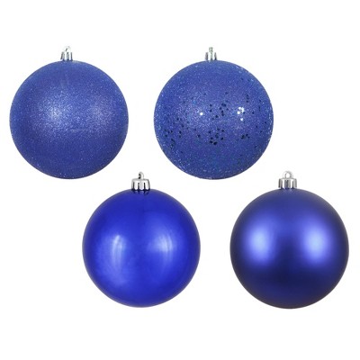 Vickerman 10" Matte Baby Blue Finial Ornament, 2 per bag
