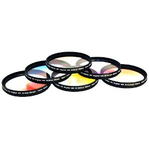ULTIMAXX 6pc Gradual Color Filter Set 58mm - 1 of 4