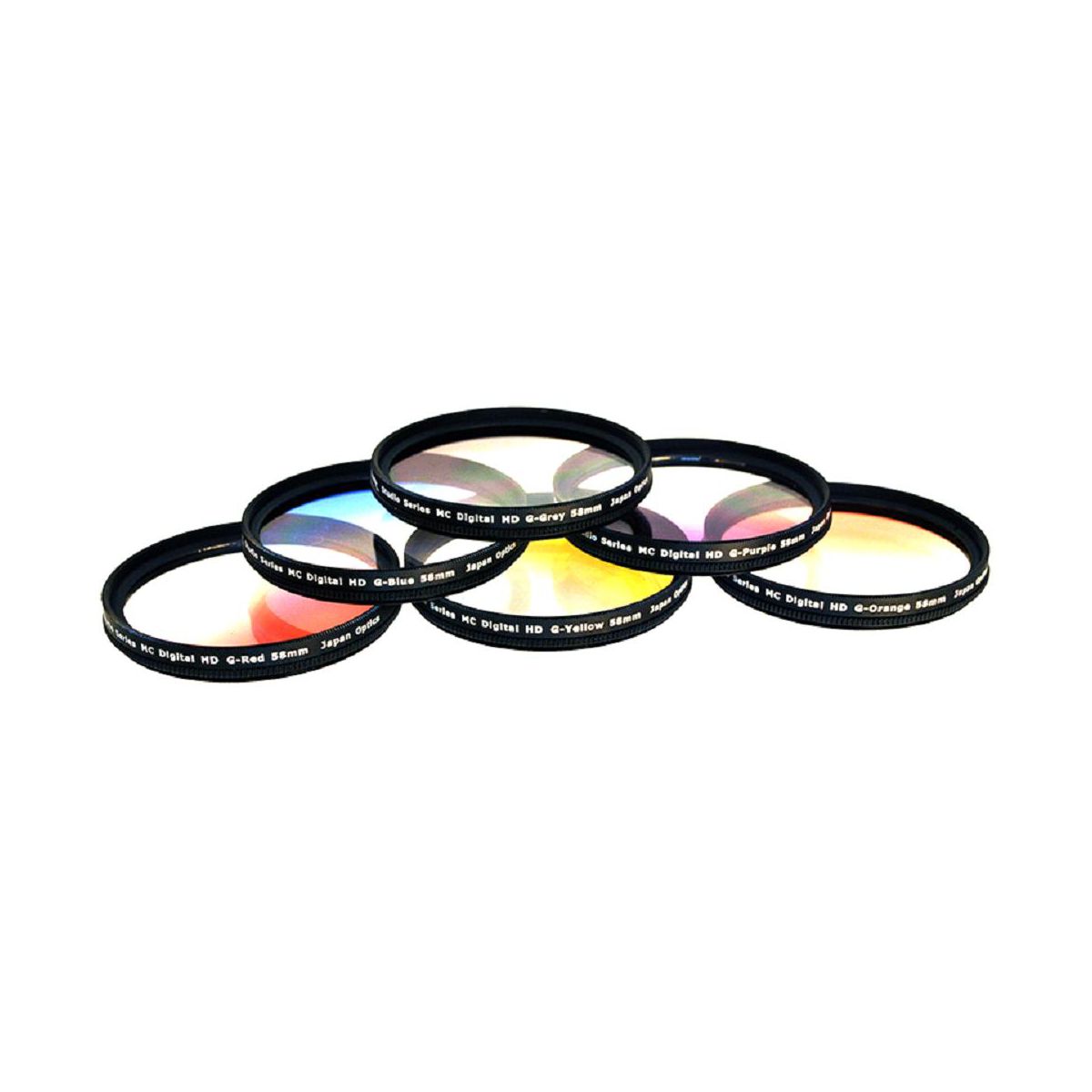 ULTIMAXX 6pc Gradual Color Filter Set 58mm