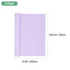 Unique Bargains Durable Soft Flexible Colorful Crepe Paper Variety of Colors 2 Pcs - 3 of 4