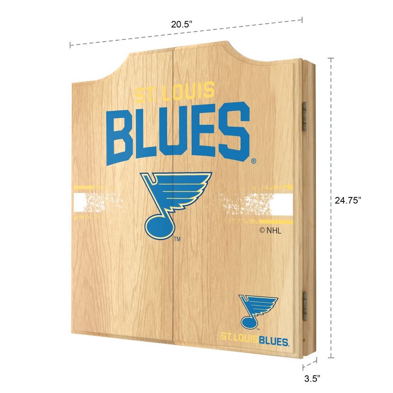 NHL Dart Board Cabinet Set, 4 of 6