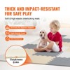 VEVOR 16 Tiles Kids Play Mat, 0.4 Inch Toddler Play Mat with EVA Foam, 12" x 12" Puzzle Play Mat with 16 sq.ft Coverage, Interlocking Toddler Mats - 3 of 4