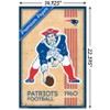 Trends International NFL New England Patriots - Retro Logo 14 Unframed Wall Poster Prints - 3 of 4