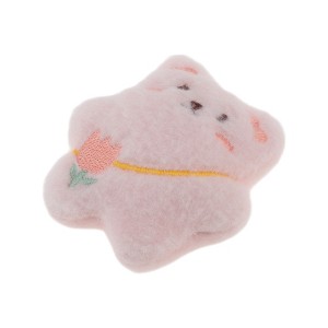 Unique Bargains Decorative Magnets Magnetic Fridge Irregular Shape Floral Bears 1Pc - 1 of 3