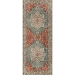 Abynow Faded Medallion Indoor Area Rug - 1 of 4