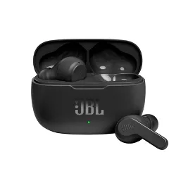 JBL Vibe 200 True Wireless Bluetooth Earbuds - Black