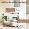 Hyleory Contemporary Bathroom Vanity with Integrated Sink – Faucet Not Included - 4 of 4