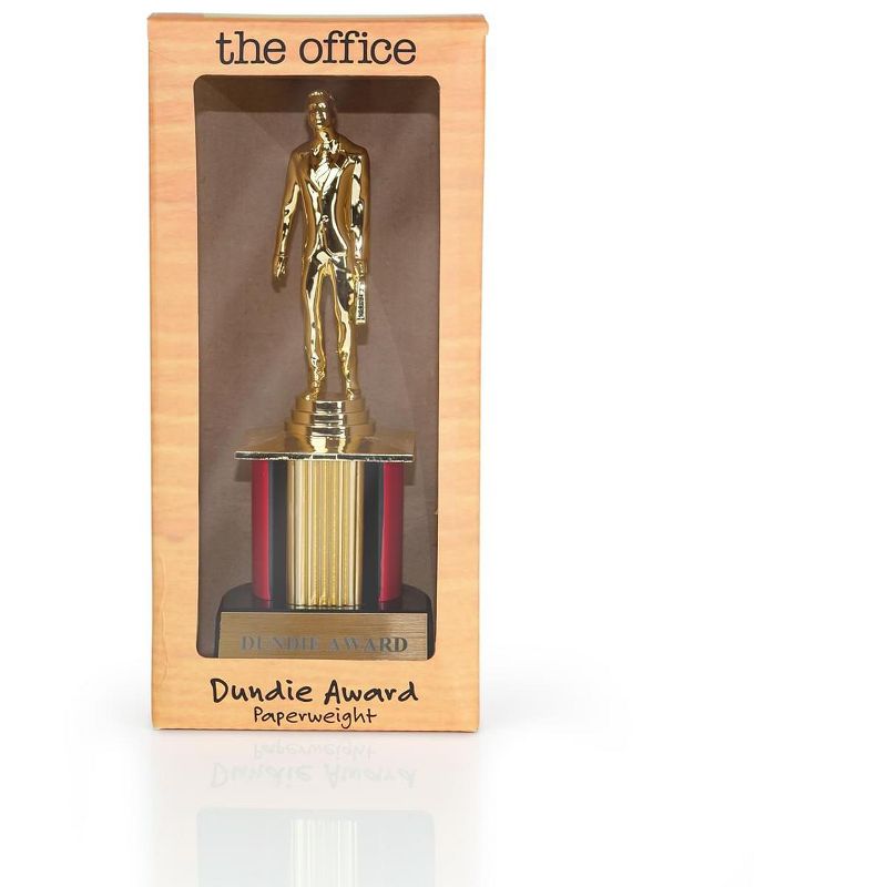 Surreal Entertainment The Office Dundie Award Replica With 6 Interchangeable Plates | 8 Inches Tall, 4 of 8