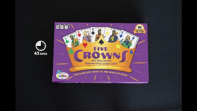 Five Crowns Card Game, 2 of 10, play video