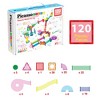 PICASSO-TILES Marble Run Magnetic Tiles for Kids, 120PCS, Construction Magnet Tiles Race Track Building Blocks STEM Toy - 2 of 4