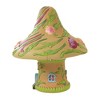 Roman 7.25 In Mushroom House Flowers Door Windows Figurines - 3 of 3