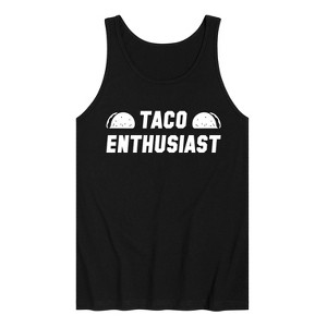 Men's - Instant Message - Taco Enthusiast Graphic Tank Top - 1 of 4
