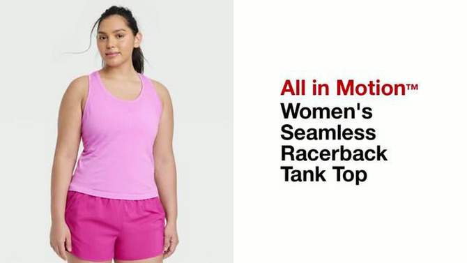 Women's Seamless Tank Top - All In Motion™, 2 of 13, play video