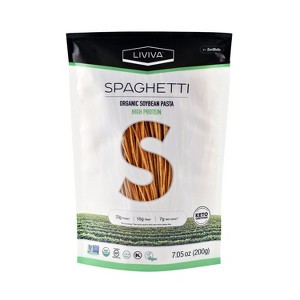 Liviva Organic Soybean Pasta,  Spaghetti, 7.05 OZ - 1 of 4