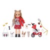 Disney ILY 4ever 18" Doll Inspired by Minnie + Doggie Stroller - 4 of 4