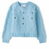 The Children's Place Toddler Girls Long Sleeve Sequin Cable Knit Super Soft Sweater - 2 of 4