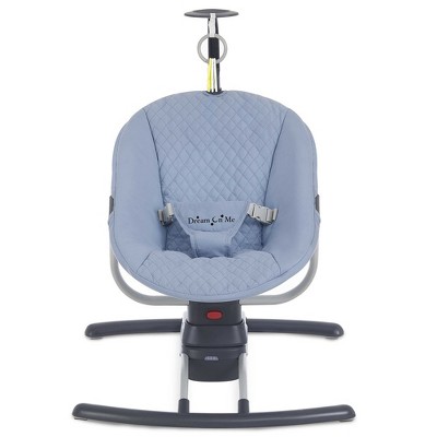 Image of Dream On Me Portable Comfort Me Baby Swing in Ash Blue