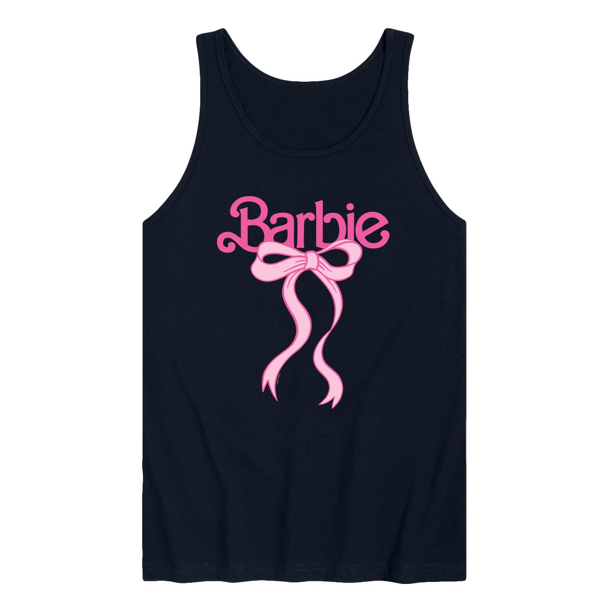 Men's - Barbie - Logo Coquette Bow Graphic Tank Top - thumbnail 6