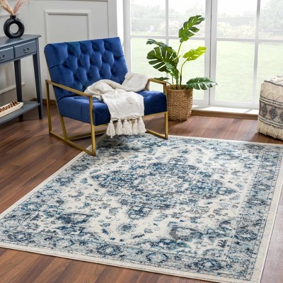 Hauteloom Istanbullu Blue Area Rug