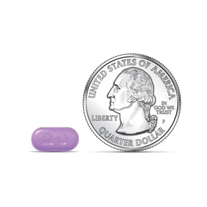 Omeprazole 20mg Acid Reducer Delayed Release Tablets - Wildberry Mint Flavor - 42ct - up &#38; up&#8482;, 5 of 8