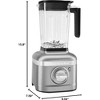 KitchenAid K400 Variable Speed Blender, Contour Silver (KSB4027) - 4 of 4
