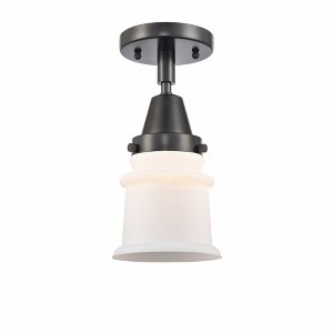 Canton - 1 Light Flush Mount In Industrial Style-10 Inches Tall and 5.25 Inches Wide - 1 of 1