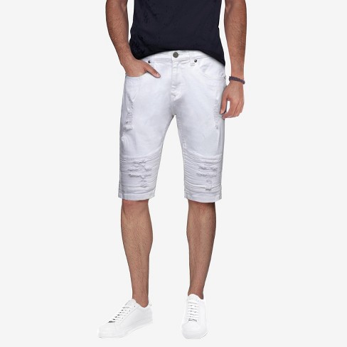 mens denim shorts target