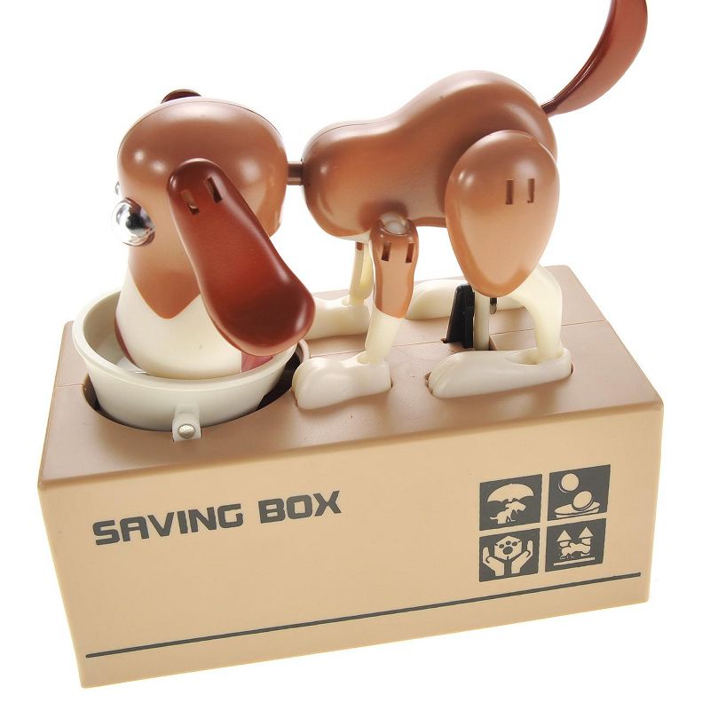 Ready! Set! Play! Link Dog Piggy Bank, Puppy Money Saving Box For Girls And Boys, 2 of 7