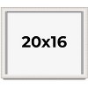 PosterPalooza | Shadow Box 1.5" Depth Silver Picture Frame - UV Acrylic, Backing Board, Hanging Hardware - 2 of 4