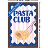 Trends International Reinders: Food - Pasta Club in Blue and Pink Framed Wall Poster Prints - 3 of 4