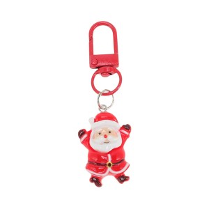 Unique Bargains Christmas Keychain Lobster Clasp Alloy Resin 2.36"x0.98" 1 Pc - 1 of 3