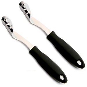 Norpro 8" Stainless Steel Jalapeno Pepper Corer / Seed Remover with Grip-EZ Handle - 1 of 4