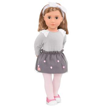 Our Generation Doll by Battat- Portia 18” Non-posable Hair Play Fashion  Doll- for ages 3 and up