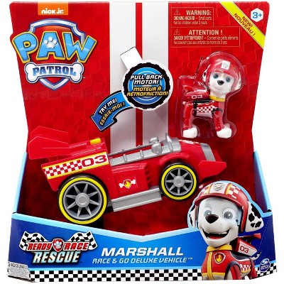 paw patrol red car