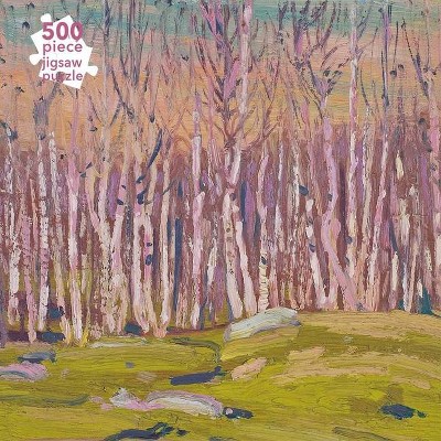 Adult Jigsaw Puzzle Tom Thomson: Silver Birches (500 Pieces) - (500-Piece Jigsaw Puzzles) (Hardcover)