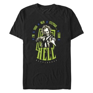 Men's Beetlejuice Beetlejuice I'm Your New Stepdad T-Shirt - 1 of 4