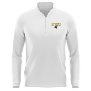 Men's East Tennessee State University Adult Active Sport 1/4 Zip Pullover Left Chest Logo - 1 of 4